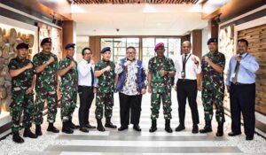 Dukung Rupiah Berdaulat di 3T, Danlantamal IX Kunjungi Kantor BI Maluku
