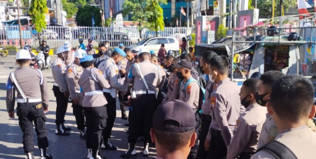 Gelar Razia Kendaraan, Provos Polda Papua Jaring 27 Pelanggar