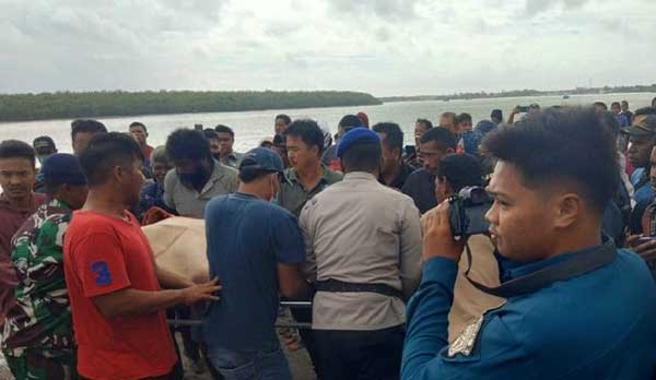 Kapal Nelayan Merauke di tembak