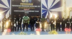 Pengurus PSHT Mamberamo Tengah Resmi Dilantik, Ini Harapan Sekda Yikwa