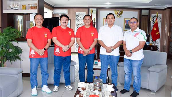 Jalin Sinergitas, Pangdam Pattimura Temu Bincang Kajati Maluku 2 Pangdam PTM Temu Bincang Kajati Maluku