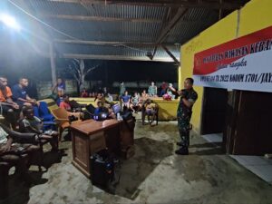 Kegiatan Non Fisik TMMD ke-114, Kodim Jayapura Berikan Wasbang