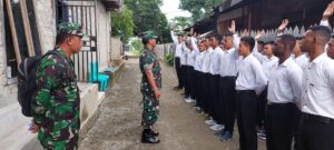 Dandim 1703/DY Berikan Arahan Kepada Calon Pendaftar Bintara PK TNI AD