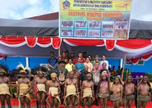 Hadiri Festival Budaya, Dandim Tethool Berharap Situasi Kondusif di Kabupaten Yahukimo