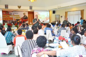 Korem 172/PWY Gandeng BI dan Kemenkumham Gelar Bimtek Bagi Mama-Mama Papua