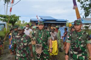 Pangdam Cenderawasih Tinjau Lokasi TMMD ke-114 Kodim Mimika