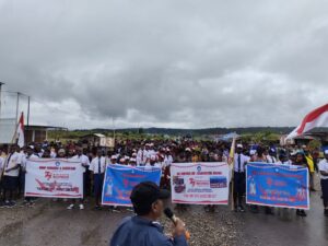 TNI Dukung Pemkab Nduga Gelar Karnaval HUT RI ke-77 Tahun 2022