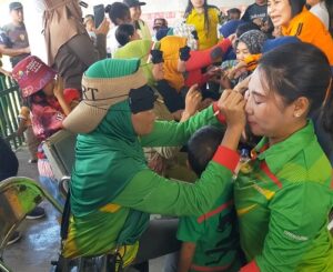 Persit Kodim Yahukimo Gelar Berbagai Lomba Memeriahkan HUT RI ke-77 Tahun 2022