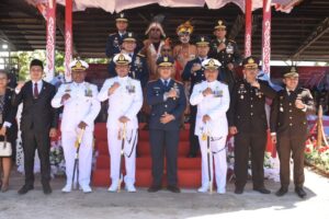 Danrem 173/PVB Ikut Upacara Memperingati Detik-Detik Proklamasi ke-77 Tahun 2022