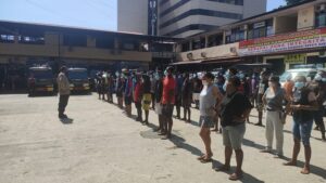 Jaga Stamina, 70 Tahanan Polresta Jayapura Kota Olahraga Rutin