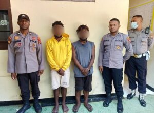 Polisi Tangkap Dua Pelaku Pencurian di Kantor Lurah Tanjung Ria