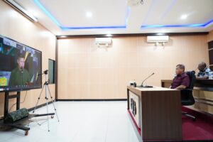 Pangdam Cenderawasih Saksikan Grand Final Turnamen E-Sports Piala Kasad Secara Virtual