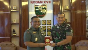 Pangdam Terima Kunjungan SSDN PPRA Lemhannas RI di Makodam Cenderawasih