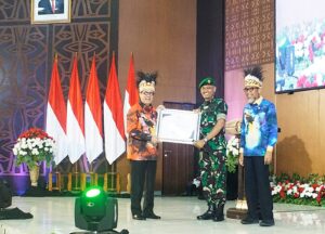 Danrem JO Sembiring Terima Penghargaaan Menteri Hukum dan HAM RI