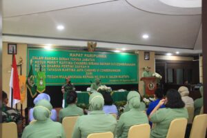 Persit KCK PD XVII/Cenderawasih Gelar Rapat Paripurna Jelang Sertijab Pangdam