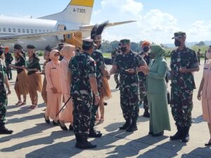 Pangdam XVII/Cenderawasih Sambut Kunjungan Kerja KASAU di Jayapura
