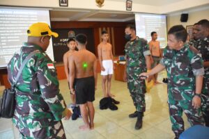 Korem 172/PWY Bekali Calon Prajurit TNI-AD Gel II TA 2022