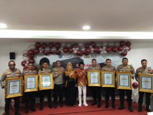 Polres Manokwari Terima Penghargaan Ramah Anak