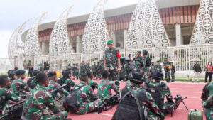 3.048 Personil  TNI-Polri Siap Amankan Kunker Jokowi Selama 2 Hari di Jayapura