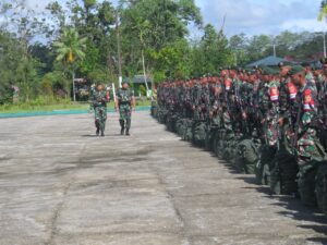 Dua Satgas Organik TNI Ditempatkan di Wilayah Kodam XVII/Cenderawasih