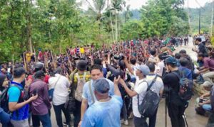 50 Wartawan Bertandang ke Kediaman Pribadi Gubernur Lukas Enembe