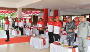 Danlantamal IX Ambon Hadiri Apel Kebangsaan dan Doa Bersama Membangun Indonesia