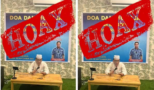 Hoax Sekda RR Jadi PLT Gub Pap