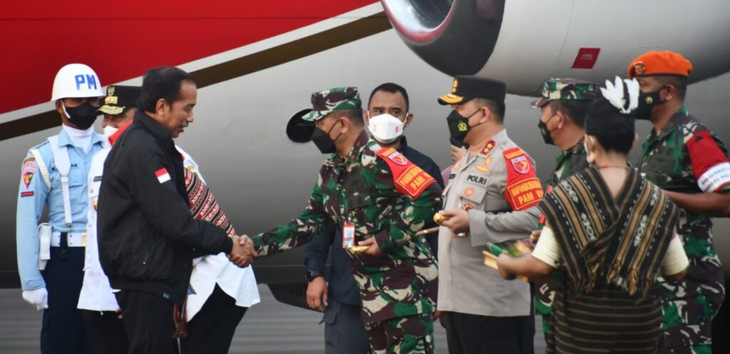 Pangdam Pattimura Sambut Presiden Jokowi di Tanimbar, Ini Agenda Kerjanya