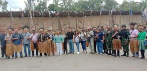 Satgas TNI Sukseskan Peresmian Rumah Adat Karapao Suku Kamoro
