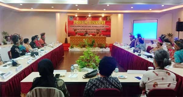 Mambobo Hadiri Forum Diskusi Pemda Biak Numfor dan Kemenkumham Papua, Ini yang Dibahas
