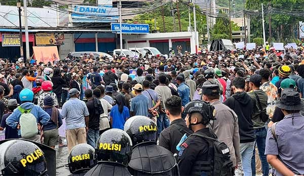 Aksi Demo Damai Save LE di Taman Imbi Jayapura Berjalan Aman dan Kondusif 1 IMG 20220920 WA0028