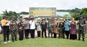 Kunker di Malteng, Danrem Binaiya Pastikan Program Ketahanan Pangan Terlaksana dengan Baik