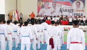 Kejuaraan Karate Piala Penjabat Wali Kota Ambon Resmi Digelar