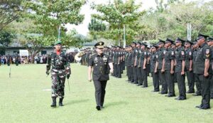 181 Siswa Secata Rindam XVI Pattimura Dilantik