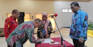 LPP RRI Merauke Berganti Pimpinan, Wabup Riduwan Sampaikan Harapannya