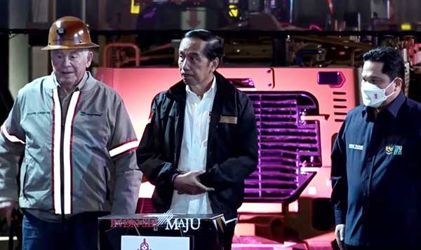 Presiden Jokowi Luncurkan 5G Mining PTFI