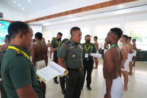191 Calon Bintara TNI Ikut Sidang Parade di Kodam XVII/Cenderawasih