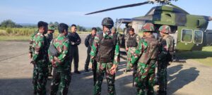 100 Personil TNI Yonif 756/WMS Berangkat Kiwirok Jaga Perbatasan RI-PNG