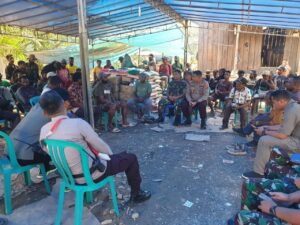 Dandim Mimika Anjangsana Ke Masyarakat Nduga