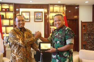 Pangdam XVII/Cenderawasih Terima Kunker GM PLN Jayapura