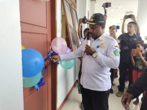 Dandim Yahukimo Hadiri Peresmian Gedung Baru SMTK Kenyam
