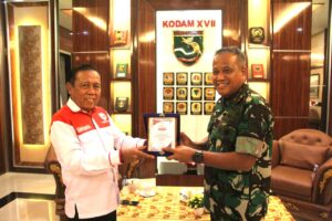 Pangdam Audiensi Dengan Forkom LKN Papua: Satu Tujuan Ciptakan Kedamaian
