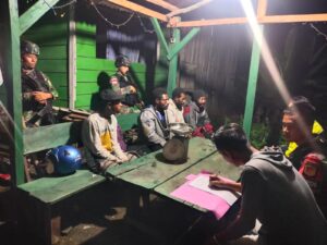 Satgas TNI Yonif 711/RKS Berantas Peredaran Narkoba di Perbatasan RI-PNG