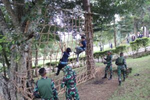 Serunya Outbound BRI Bersama Yonif 756/Wimane Sili