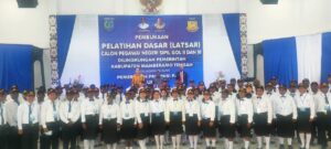 280 CPNS Kabupaten Mamberamo Tengah Ikut Latihan Dasar