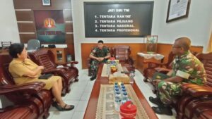 Dandim Boven Digoel Terima Kunjungan Kepala BKKBN