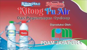 PDAM Jayapura Dukung KMAN VI 2022, AMDK Robongholo – Nanwani Jadi Minuman Peserta 