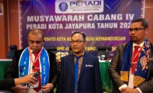 Muscab IV DPC Peradi Kota Jayapura, Pieter Ell : Saya Siap Cuci Piring Kotor