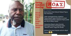 Viral Gubernur Lukas Enembe Meninggal Dunia, Dokter Pribadi: Itu Hoax