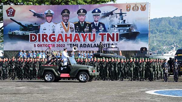 HUT ke 77 TNI Lantamal IX Ambon